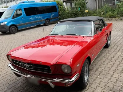 Gebraucht Ford V8 150 PS (110 kW) 1965 Rot Cabrio