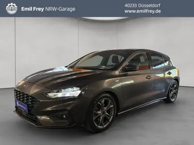 Brugt Ford Focus ST-Line 125 HK (91 kW) 2018 Grå Sedan