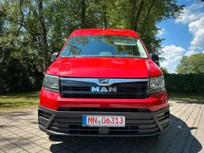 Gebraucht MAN TGE 140 PS (102 kW) 2022 Rot Van
