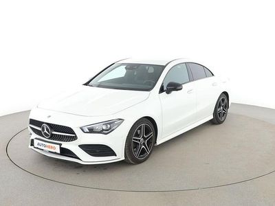 Gebraucht Mercedes CLA180 AMG line 136 PS (100 kW) 2019 Weiß Limousine