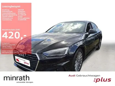 Gebraucht Audi A5 Sportback Comfort 163 PS (119 kW) 2023 Mythosschwarz metallic Kleinwagen
