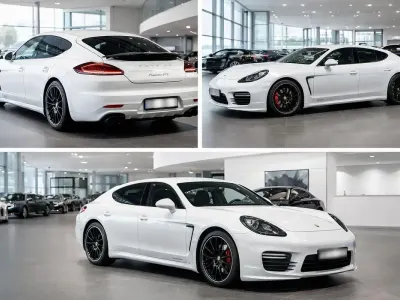 Gebraucht Porsche Panamera 441 PS (324 kW) 2016 Weiß Kleinwagen