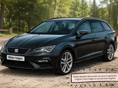 Gebraucht Seat Leon ST XCELLENCE 125 PS (91 kW) 2017 Schwarz Kombi