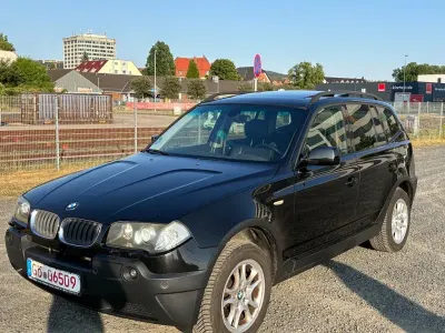 Gebraucht BMW X3 Sport Line 150 PS (110 kW) 2005 Schwarz SUV