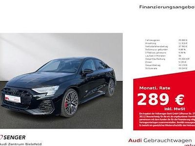 Gebraucht Audi S3 Sport 333 PS (244 kW) 2024 Mythosschwarz Limousine