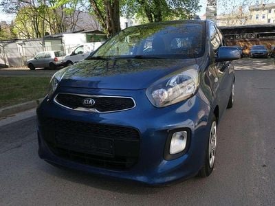 Gebraucht Kia Picanto 65 PS (47 kW) 2015 Blau Kleinwagen
