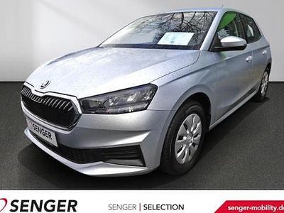 Gebraucht Skoda Fabia Ambition 80 PS (58 kW) 2023 Brillant silber Kleinwagen