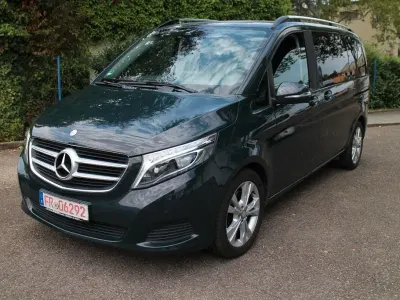 Gebraucht Mercedes V250 Edition 190 PS (139 kW) 2015 Grantigrün  dunkel Van / Kleinbus