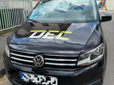 Gebraucht VW Caddy Maxi Comfortline 102 PS (75 kW) 2019 Schwarz Van / Kleinbus