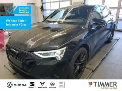 Gebraucht Audi e-tron S-Line 300 kW (408 PS) 2023 Schwarz SUV