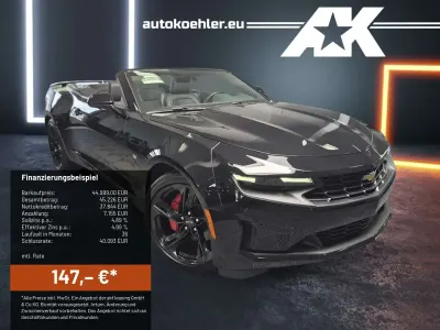 Neu Chevrolet Camaro 275 PS (202 kW) 2026 Schwarz Cabrio