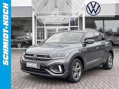 Gebraucht VW T-Roc R-line 110 PS (80 kW) 2023 Indiumgrau (grau) SUV
