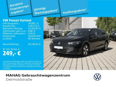 Gebraucht VW Passat Business 150 PS (110 kW) 2024 Schwarz Kombi