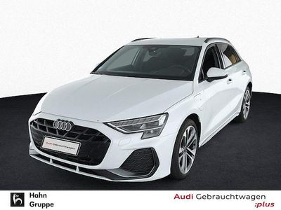 Gletscherweiß metallic Gebraucht 2025 Audi A3 Sportback e-tron S-Line Kleinwagen | 41.630 €