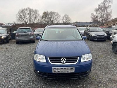 Gebraucht VW Touran Goal 116 PS (85 kW) 2006 Blau Van / Kleinbus