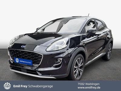 Schwarz Gebraucht 2021 Ford Puma Titanium SUV | 15.888 € (Guter Preis)
