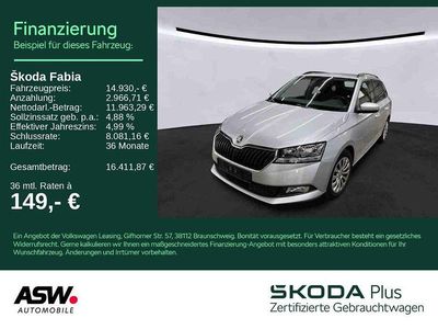 Gebraucht Skoda Fabia Ambition 95 PS (69 kW) 2022 Brilliantsilber metallic Kleinwagen