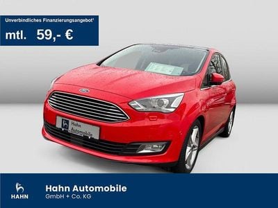 Second-hand Ford C-MAX Titanium 150 CP (110 kW) 2018 Roșu Monovolum