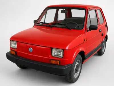 Gebraucht Fiat 126 23 PS (16 kW) 1986 Rot Kleinwagen