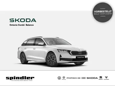 Neu Skoda Octavia 150 PS (110 kW) 2026 Weiß Kombi