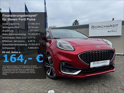 Usata Ford Puma ST-Line 155 CV (114 kW) 2020 Rosso SUV