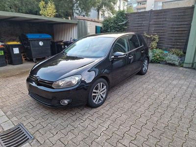 Gebraucht VW Golf VI Trendline 80 PS (58 kW) 2009 Schwarz Kleinwagen