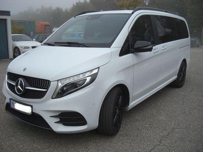 Weiß Gebraucht 2021 Mercedes V250 AMG line Van / Kleinbus | 38.900 € (Fairer Preis)