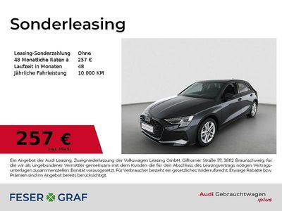 Manhattangrau metallic Gebraucht 2025 Audi A3 Ambiente Limousine | 33.140 € (Superpreis)