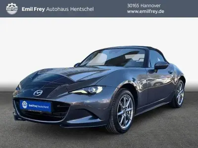 Neu Mazda MX5 Exclusive-Line 132 PS (97 kW) 2025 Grau Cabrio