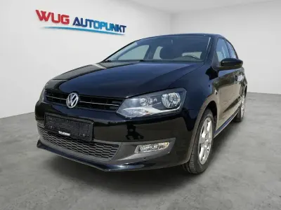 Gebraucht VW Polo 90 PS (66 kW) 2012 Schwarz Kleinwagen