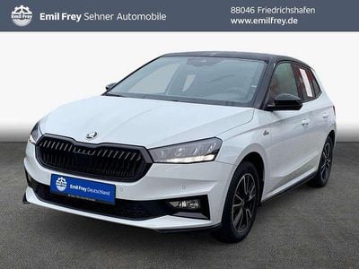 Neu Skoda Fabia Monte Carlo 95 PS (69 kW) 2025 Moonweiß perleffekt / dach in Kleinwagen