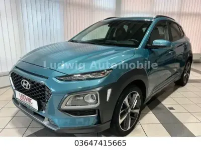 Gebraucht Hyundai Kona Premium 177 PS (130 kW) 2020 Blau SUV