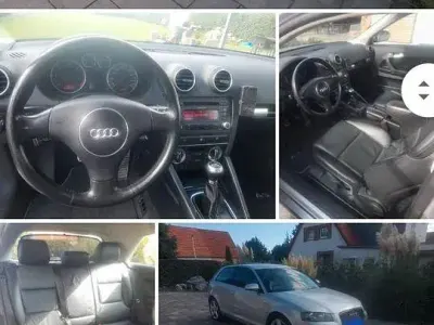Second-hand Audi A3 S-Line 140 CP (102 kW) 2003 Argintiu Hatchback
