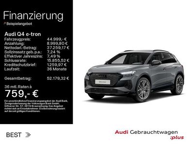 Gebraucht Audi Q4 e-tron Advanced 210 kW (286 PS) 2025 Kieselgrau SUV