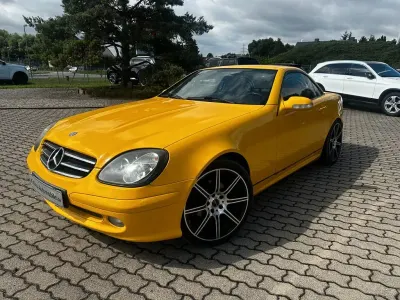 Gebraucht Mercedes SLK200 163 PS (119 kW) 2000 Gelb Cabrio