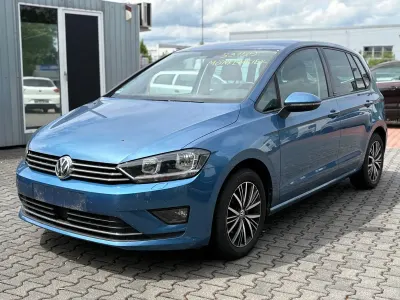 Gebraucht VW Golf Sportsvan Allstar 86 PS (63 kW) 2017 Blau Van / Kleinbus