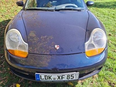 Gebraucht Porsche Boxster 204 PS (150 kW) 1998 Blau Cabrio