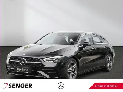 Gebraucht Mercedes CLA200 Shooting Brake Advanced Plus 163 PS (119 kW) 2024 Unilack nachtschwarz Kombi