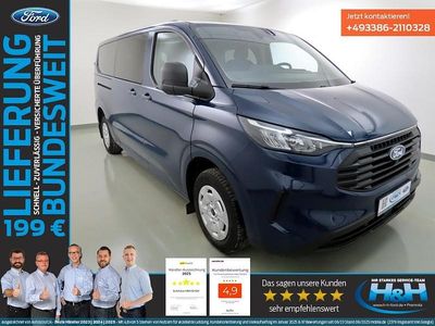 Gebraucht Ford Transit Custom Trend 136 PS (100 kW) 2024 Blau Van / Kleinbus