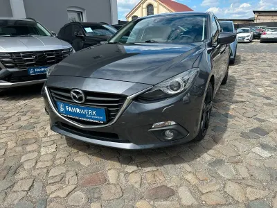 Gebraucht Mazda 3 Nakama 120 PS (88 kW) 2016 Graphitgrau metallic Limousine