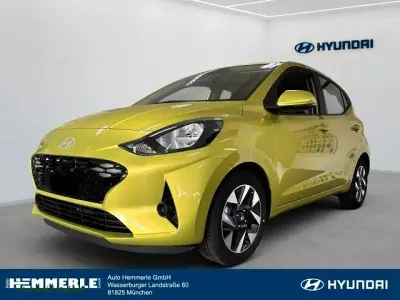 Ny Hyundai i10 Comfort 63 HK (46 kW) 2025 Grøn Hatchback