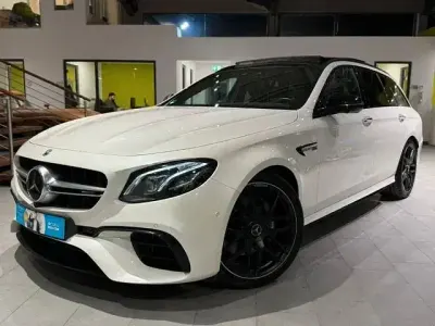 Używany Mercedes E63 AMG AMG 571 KM (419 kW) 2018 Biały Kombi