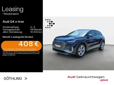 Gebraucht Audi Q4 e-tron S-Line 210 kW (286 PS) 2025 Navarrablau metallic SUV