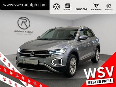 Gebraucht VW T-Roc Style 150 PS (110 kW) 2022 Pyrit silber metallic (metallic) SUV