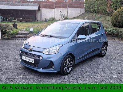 Usata Hyundai i10 Passion Plus 87 CV (63 kW) 2017 Blu Utilitaria