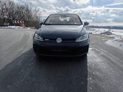 Gebraucht VW Golf VII GTD 184 PS (135 kW) 2013 Blau Kleinwagen