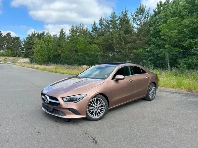 Gebraucht Mercedes CLA200 AMG 163 PS (119 kW) 2021 Gold Limousine