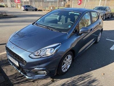 Gebraucht Ford Fiesta ST-Line 125 PS (91 kW) 2018 Blau Kleinwagen