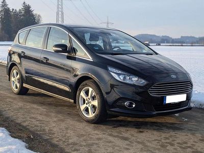 Gebraucht Ford S-MAX Titanium 160 PS (117 kW) 2017 Schwarz Van / Kleinbus