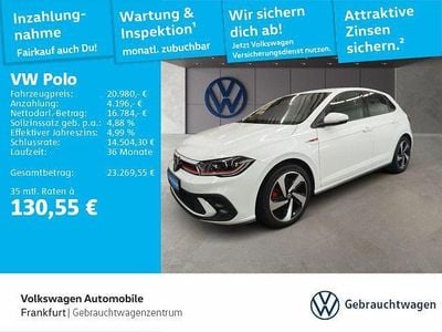 Pure white Gebraucht 2022 VW Polo GTI Limousine | 20.980 € (Guter Preis)
